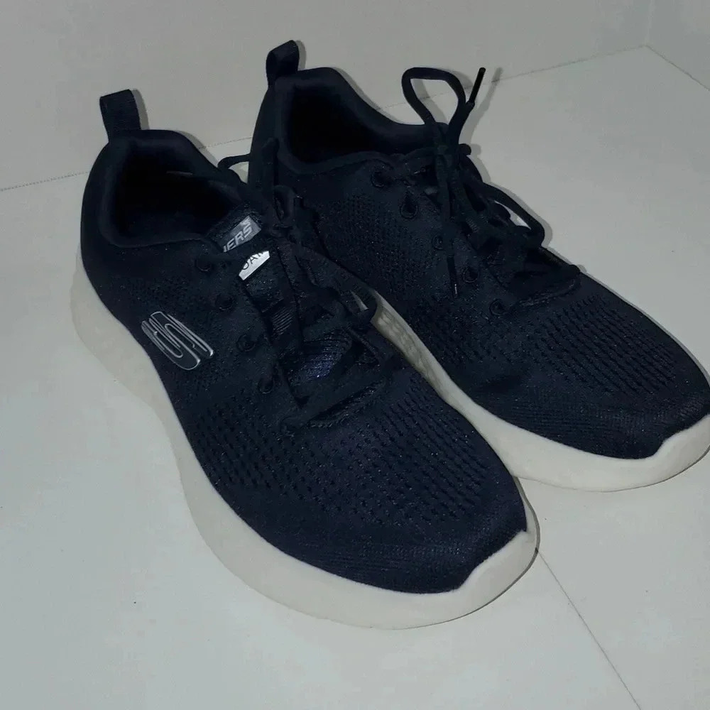 Skechers Air Cooled Memory Foam Lite-Foam Navy Bl… - image 1